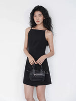 Load image into Gallery viewer, Cami Sheath Mini Dress in Black