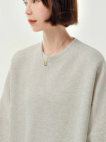 Load image into Gallery viewer, Oversized Raglan Sweater in Grey