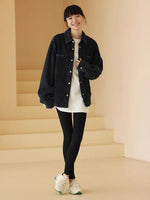 Load image into Gallery viewer, Breathable Ribbed Leggings in Black