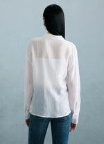 Load image into Gallery viewer, Tencel Twist Shirt in White