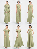 Load image into Gallery viewer, Puff Sleeve Gown in Green