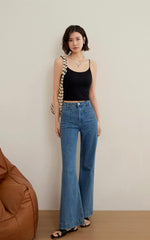 Load image into Gallery viewer, Padded Cutout Back Cami Top in Black