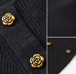 Load image into Gallery viewer, Sweetheart Knit Top in Black