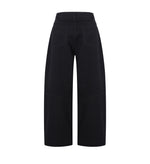 Load image into Gallery viewer, Korean Yard Carrot Denim Jeans in Navy