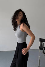 Load image into Gallery viewer, Classic Round Tank Top in Grey