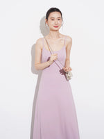 Load image into Gallery viewer, Stretch Cami Maxi Dress in Purple