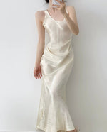 Load image into Gallery viewer, Textured Flare Hem Dress in Cream