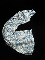 Load image into Gallery viewer, Floral Stretch Maxi Dress in Blue/White