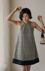 Load image into Gallery viewer, Embroidered Print Mid Dress in Multi