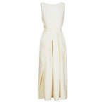 Load image into Gallery viewer, Cami Pin Midi Dress in Cream