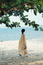 Load image into Gallery viewer, Striped Cami Maxi Dress in Yellow