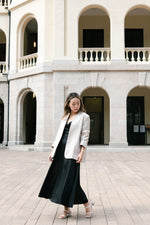 Load image into Gallery viewer, Sandstone Tie Maxi Dress in Black- S/M/L/XL