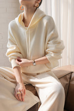 Load image into Gallery viewer, Classic Pocket Hoodie in Cream