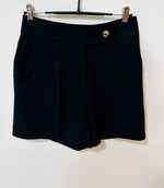 Load image into Gallery viewer, Korean Boheme Linen Shorts in Black
