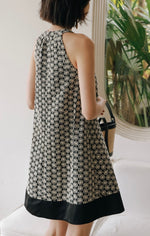 Load image into Gallery viewer, Embroidered Print Mid Dress in Multi