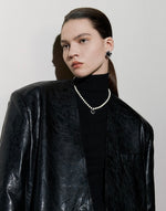 Load image into Gallery viewer, Contrast Square Earrings