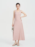 Load image into Gallery viewer, Modal Tank Stretch Dress in Pink