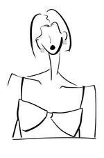 Load image into Gallery viewer, Square Cluster Diamante Pearl Earrings