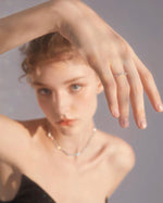 Load image into Gallery viewer, Diamante Drop Chain Necklace