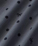 Load image into Gallery viewer, Polka Contrast Mini Cheongsam in Grey