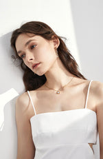 Load image into Gallery viewer, Chain Drop Earrings