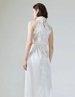 Load image into Gallery viewer, Amelia Ruffle Dress in White