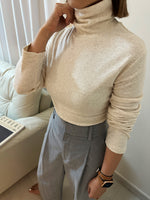Load image into Gallery viewer, Korean Soft Turtleneck Top [3 Colours]
