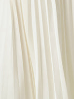 Load image into Gallery viewer, Pleated Twist Cami Maxi Dress in White