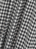 Load image into Gallery viewer, Gingham Pocket Maxi Dress in Black