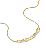 Load image into Gallery viewer, Wavy Pendant Necklace