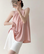 Load image into Gallery viewer, Gathered Tent Top in Pink