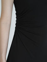 Load image into Gallery viewer, Cutout Sleeveless Stretch Dress in Black