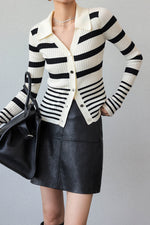 Load image into Gallery viewer, A-Line Faux Leather Mini Skirt in Black