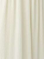 Load image into Gallery viewer, Empire Cutout Tie Back Pleated Maxi Dress in Black