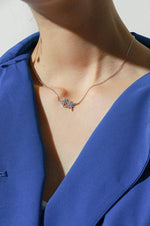 Load image into Gallery viewer, Double Long Star Necklace