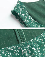 Load image into Gallery viewer, Sophie Sleeveless Floral Dress in Green