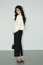 Load image into Gallery viewer, Midaxi Pocket Shift Skirt in Black