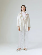 Load image into Gallery viewer, Cara Convertible Sleeve Outerwear in Cream