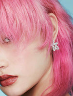 Load image into Gallery viewer, Interwoven Star Stud Earrings