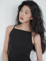 Load image into Gallery viewer, Cami Sheath Mini Dress in Black