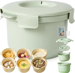 Load image into Gallery viewer, 칼로볼 Low Sugar/Low Carb Microwavable Rice Cooker