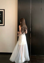 Load image into Gallery viewer, Applique Tulle Dress in Cream