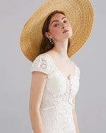 Load image into Gallery viewer, Multi Pearl Loop Drop Earrings