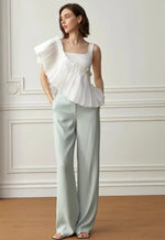 Load image into Gallery viewer, Silky Hook Trousers in Green