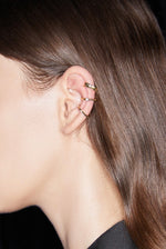 Load image into Gallery viewer, Set of 3 Square Ear Cuffs