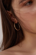 Load image into Gallery viewer, Large Open Loop Earrings