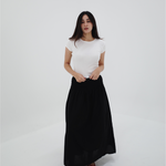 Load image into Gallery viewer, Pointelle Baby Tee in White