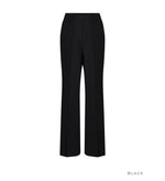 Load image into Gallery viewer, Korean Tilda Tailored Stretch Trousers in Black