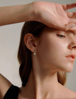 Load image into Gallery viewer, Long Star Sparkle Earrings