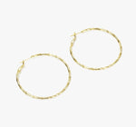 Load image into Gallery viewer, Large Twist Loop Earrings